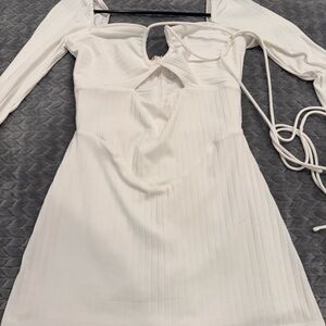 Sabo Skirt White Mini Dress